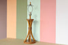 Old Florida Rattan Lamp