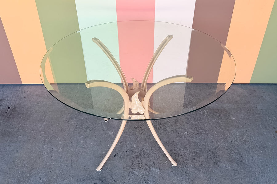 Brown Jordan Banana Leaf Outdoor Dining Set