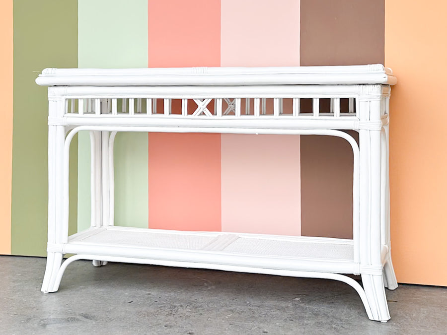 Coastal Rattan Console