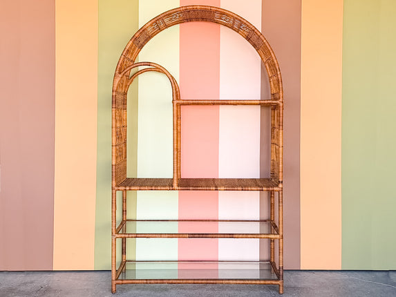 Island Style Wicker Bar