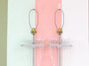 Pair of Fab Large Lucite Lamps