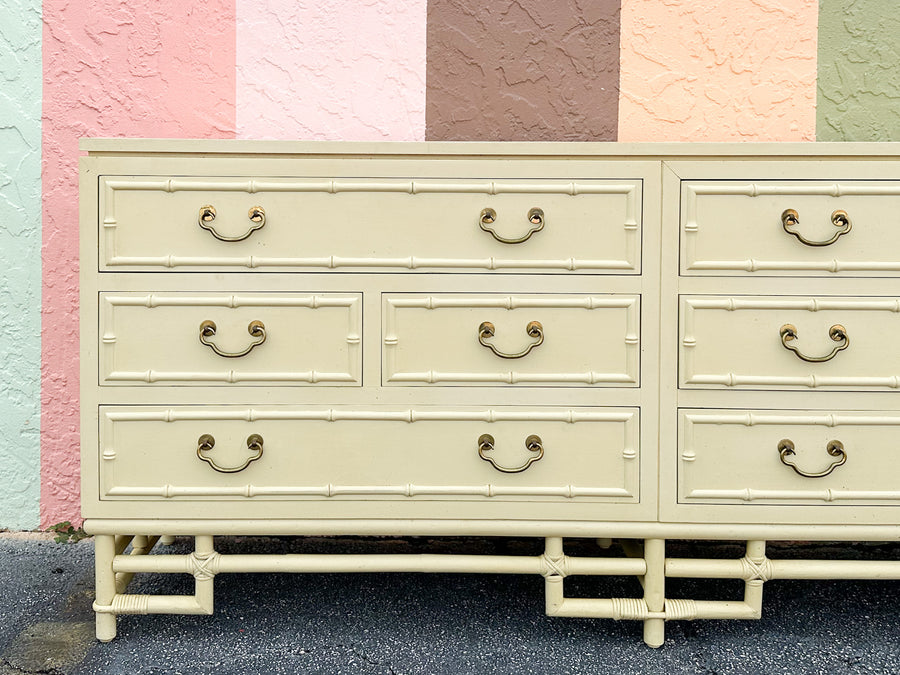 Ficks Reed Rattan Dresser