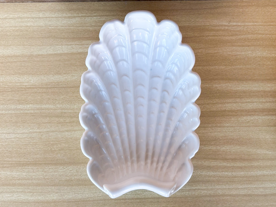 Pair of Kips Bay Show House Palm Beach Chic Shell Plates