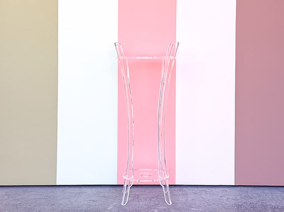 Lucite Plant Stand