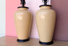 Pair of Butter Yellow Lamps