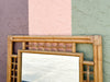 Rattan Grid MIrror