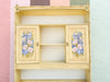 Hand Painted Thomasville Faux Bamboo Desk and Hutch