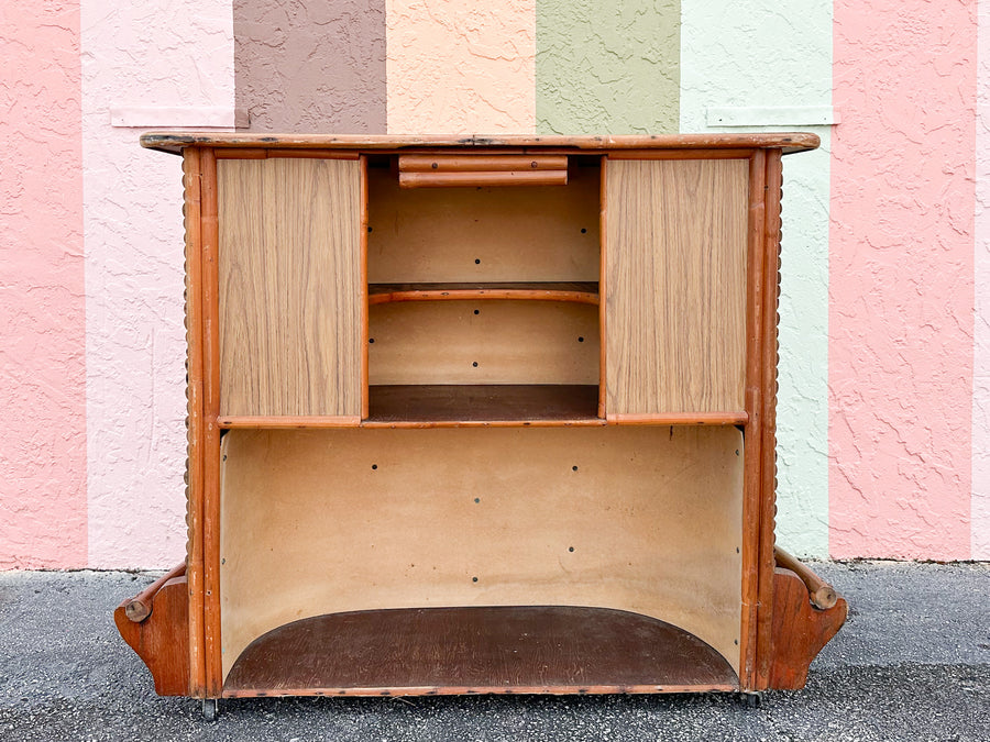 Old Florida Rattan Bar