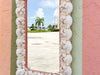 Coral Shell Chic Mirror