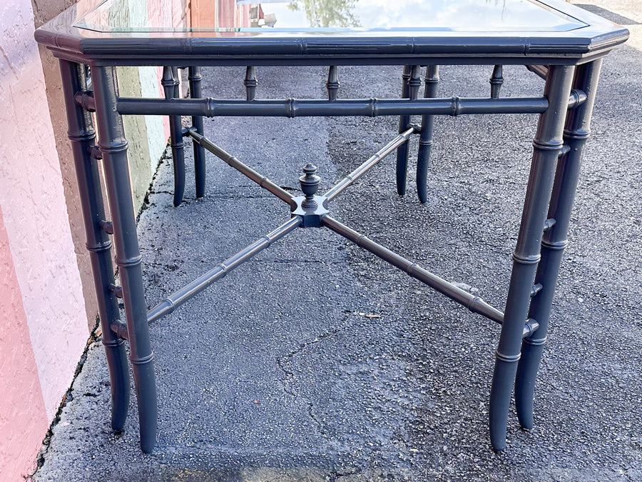 Palm Beach Faux Bamboo Dining Table