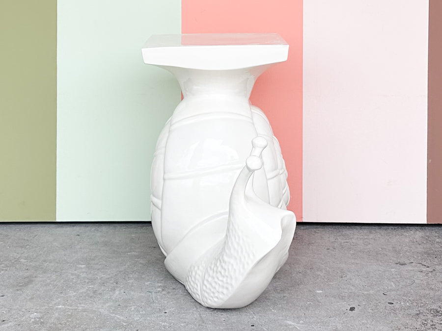 Ceramic Snail Garden Seat