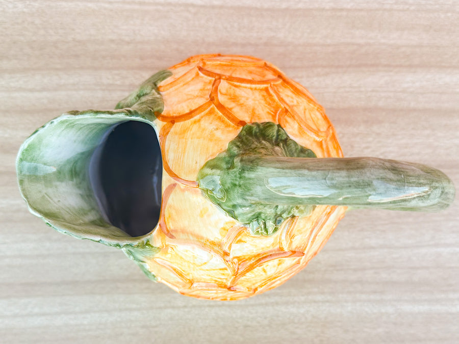Italian Orange Pitcher