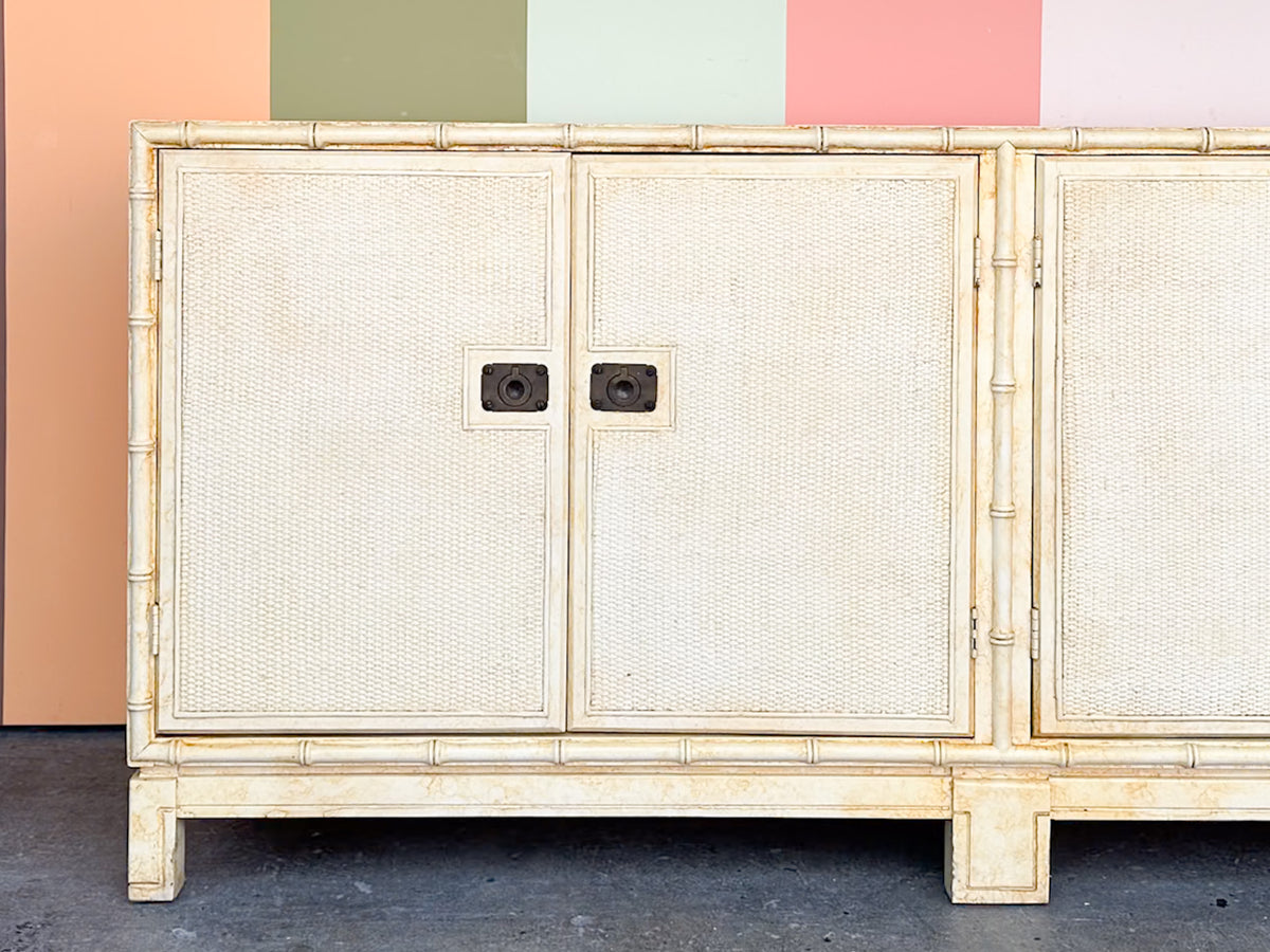 Palm Beach Chic Faux Bamboo Server