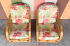 Pair of Old Florida Rattan Lounge Chairs