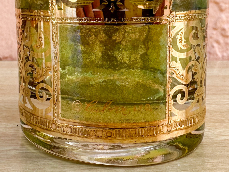 Set of Eight Culver Glassware