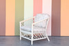 Ficks Reed Rattan Lattice Lounge Chair