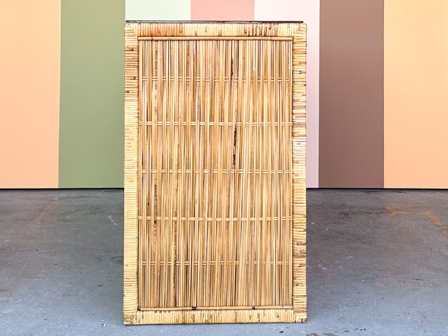 Island Style Rattan Credenza