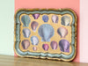 Seafoam Decoupage Shell Tray