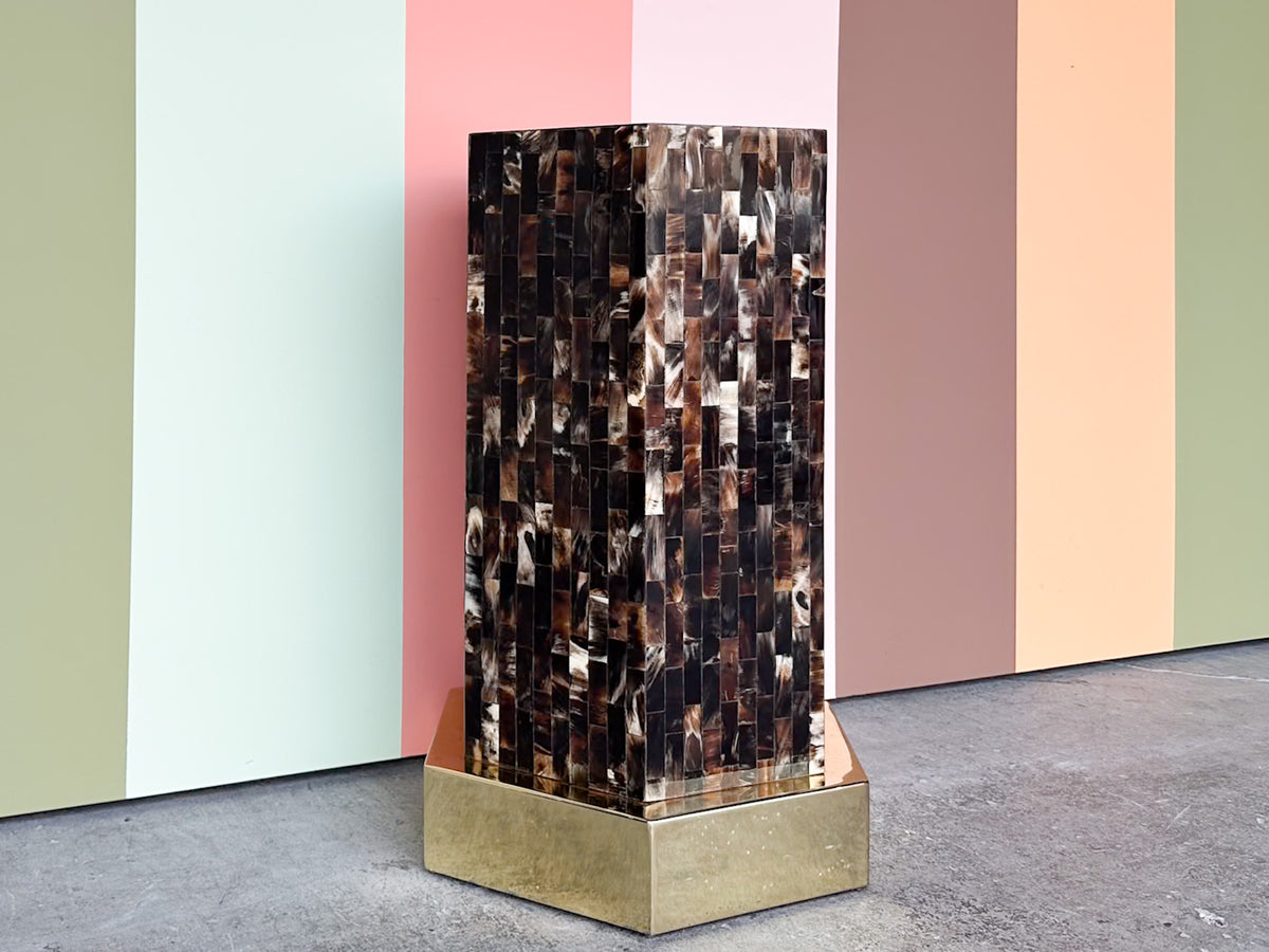 Tessellated Tortoiseshell Pedestal