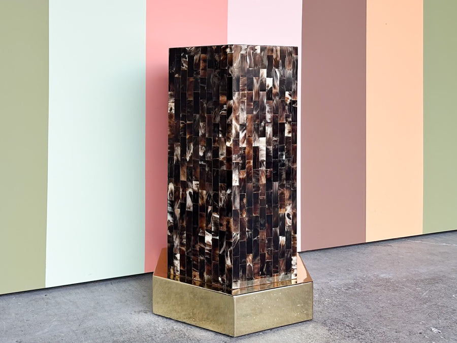 Tessellated Tortoiseshell Pedestal