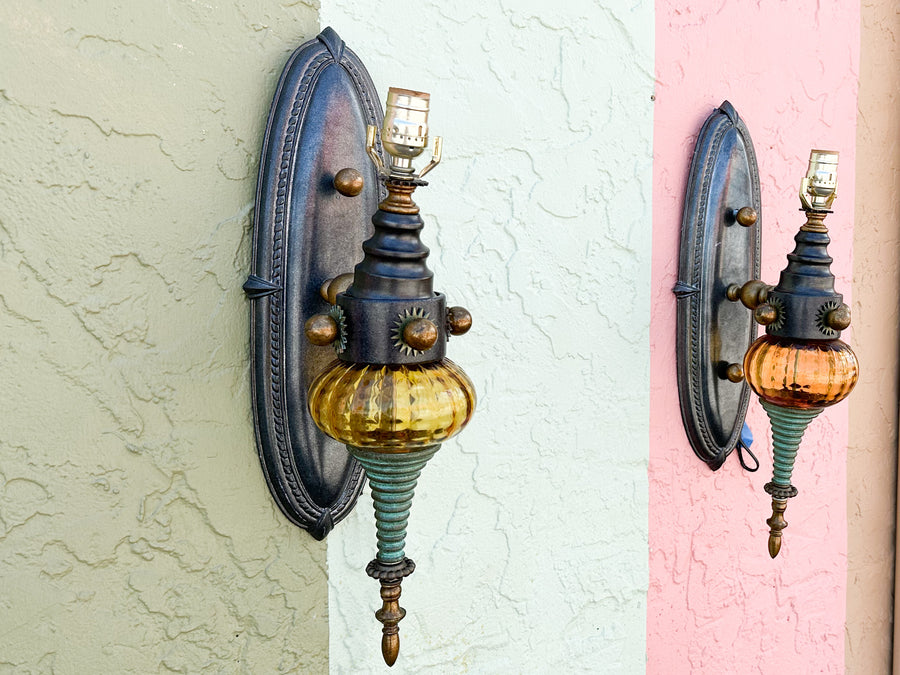 Vintage Yacht Wall Sconces
