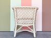Ficks Reed Rattan Lattice Lounge Chair