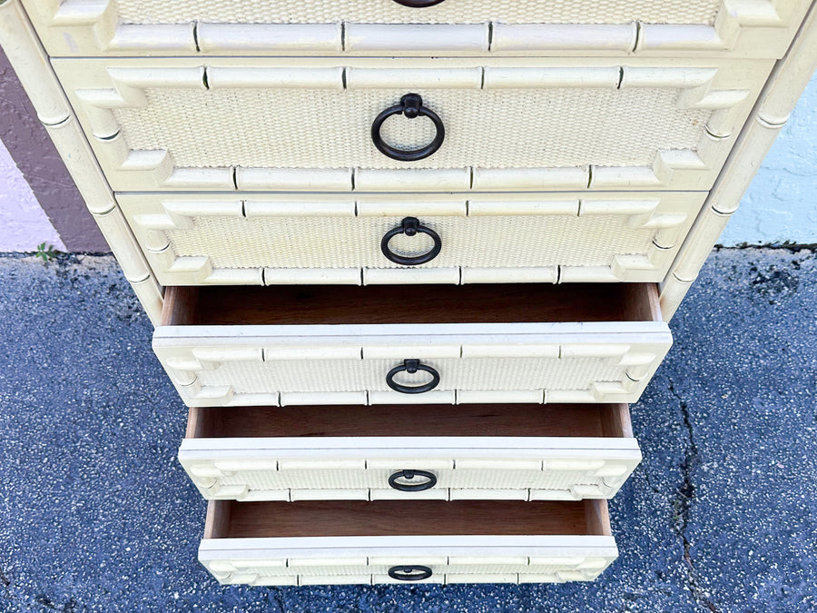 Faux Bamboo Drexel Lingerie Chest