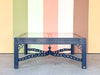 Fab Navy Fretwork Coffee Table