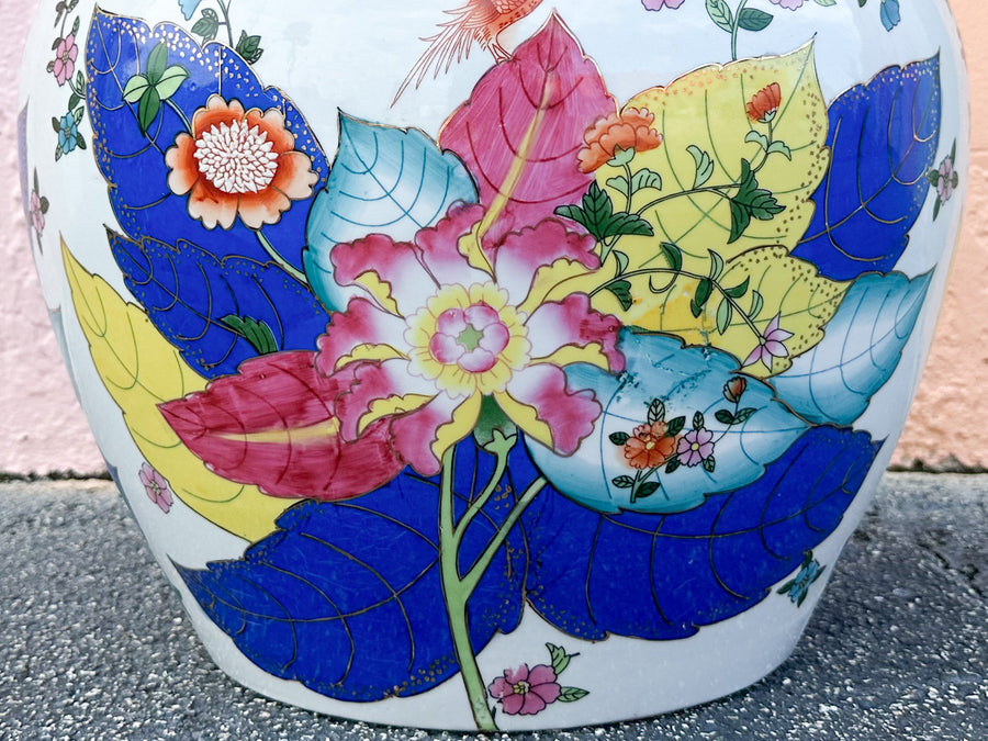 Large Colorful Cachepot