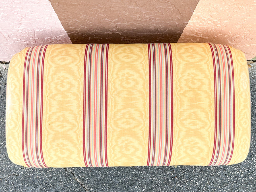 Upholstered Waterfall Ottoman