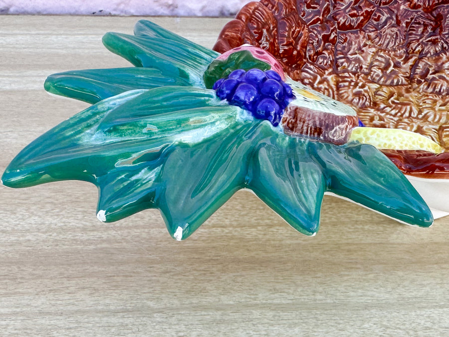 Pair of Fitz and Floyd Pineapple Dishes