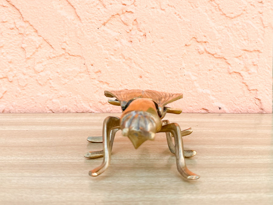 Brass Fly Trinket Dish