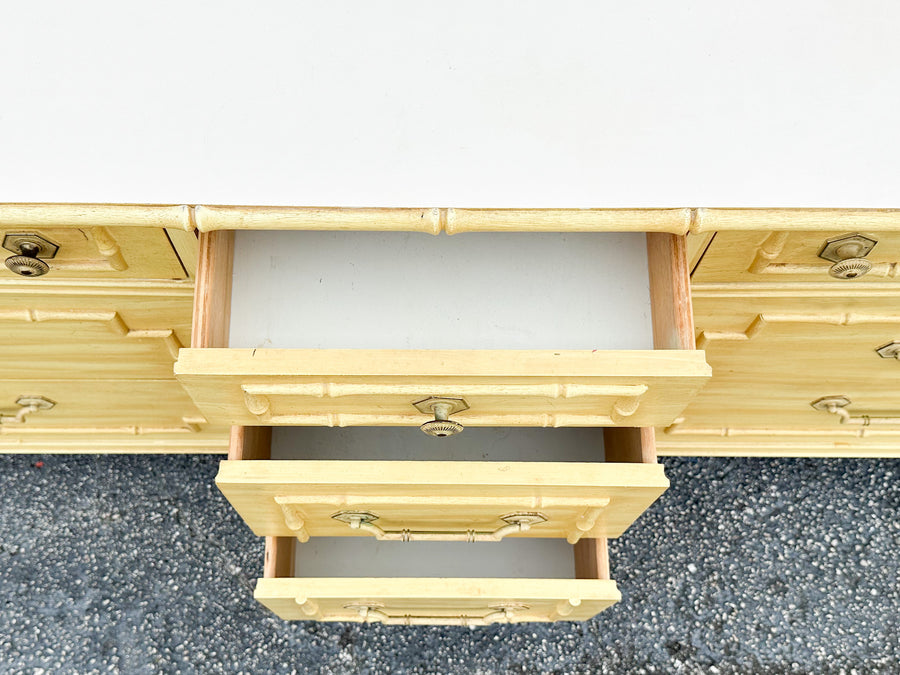 Thomasville Faux Bamboo Dresser