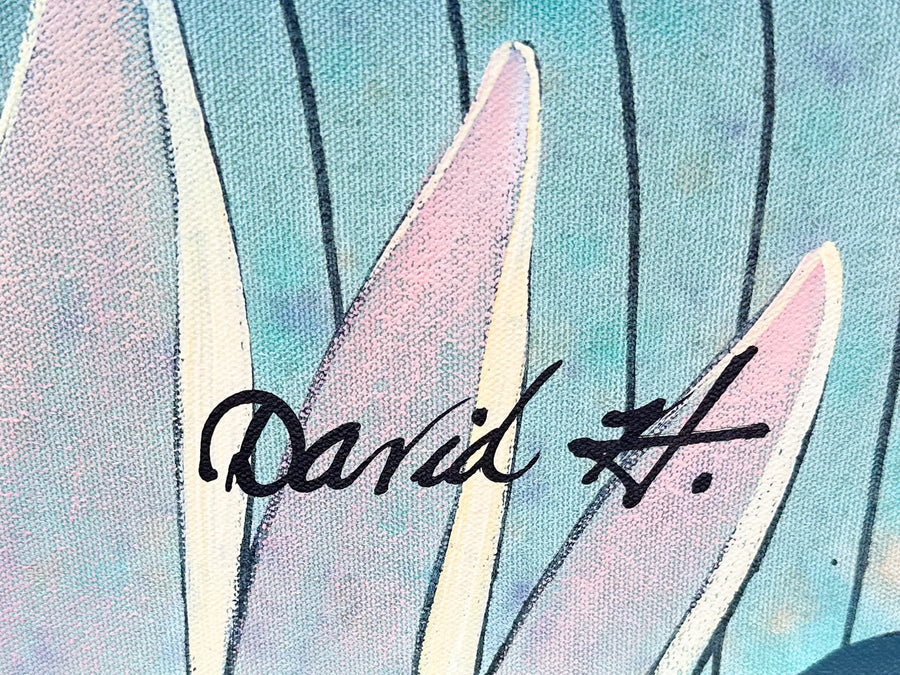 Tropical Parrots Original Art