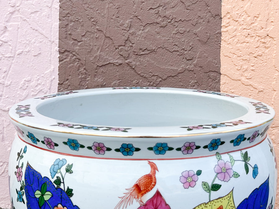 Large Colorful Cachepot