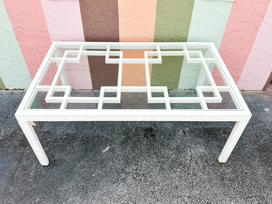Fab Fretwork Dining Table