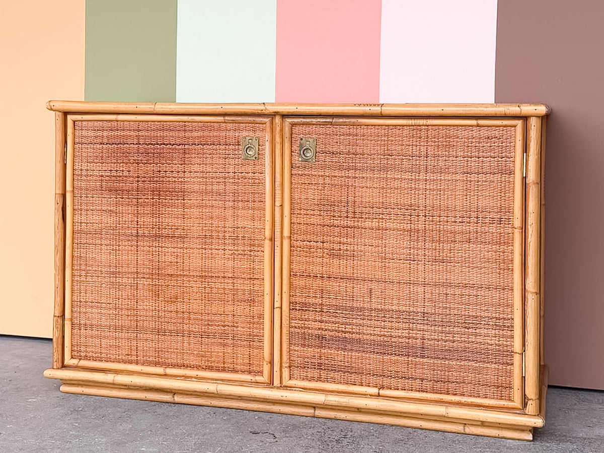 Italian Rattan and Seagrass Server