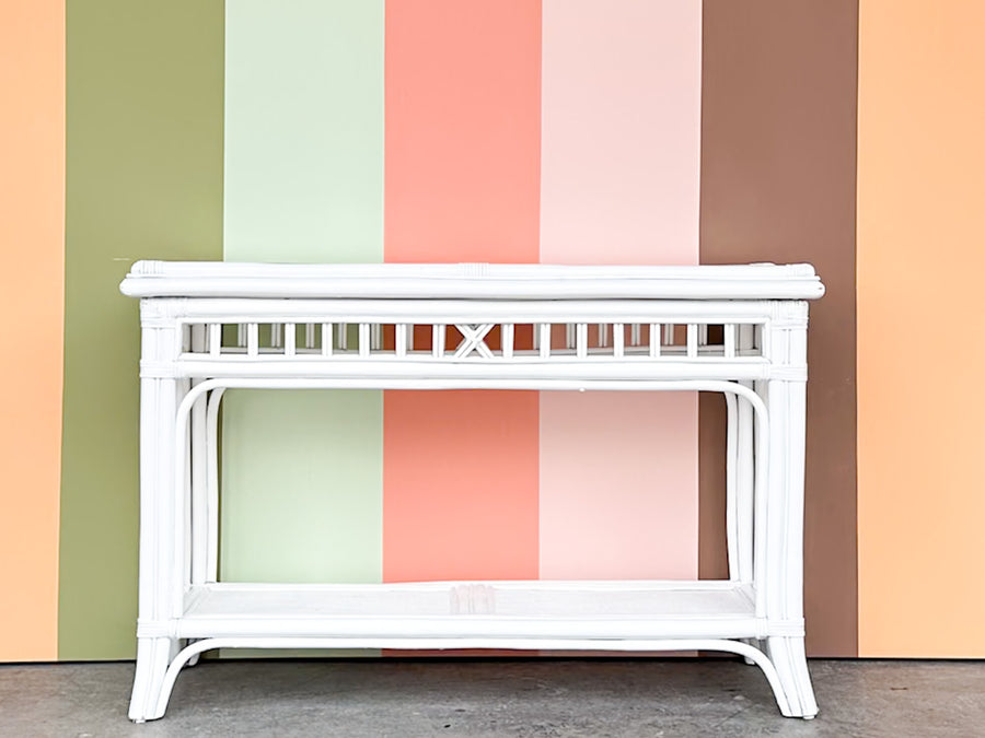 Coastal Rattan Console