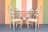 Brown Jordan Banana Leaf Outdoor Dining Set