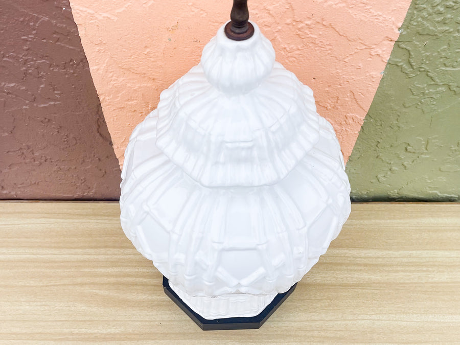 Large Palm Beach Faux Bamboo Lamp