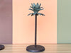 Trio of Palm Tree Candlesticks