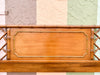 Handsome Faux Bamboo Chippendale Queen Headboard