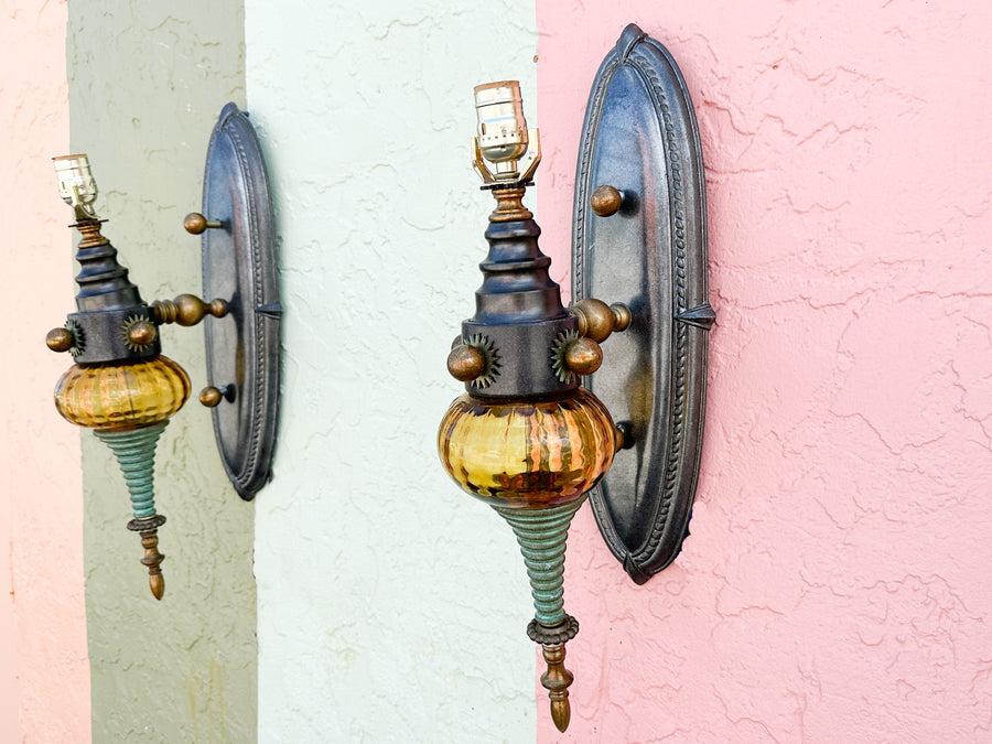 Vintage Yacht Wall Sconces