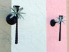 Pair of Palm Tree Wall Sconces