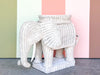 Wicker Elephant Garden Seat