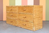 Island Style Rattan Wrapped Dresser