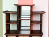 Mirrored Pagoda Wall Shelf