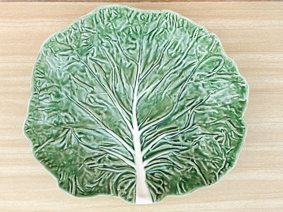 Bordallo Pinheiro Cabbageware Serving Dish