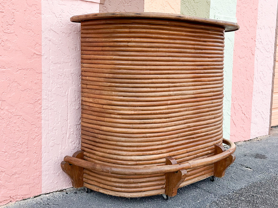 Old Florida Rattan Bar