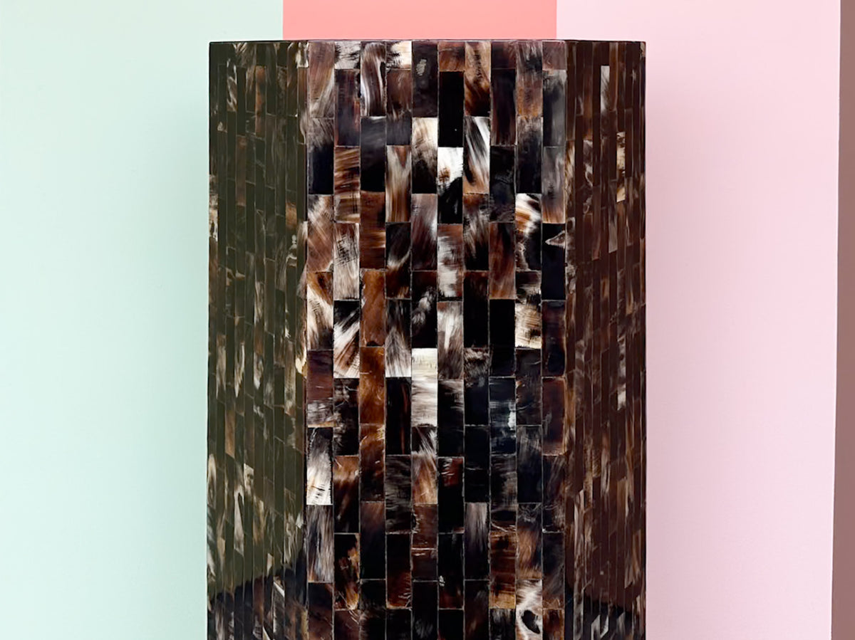 Tessellated Tortoiseshell Pedestal